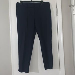 LOFT Navy blue🧵 slight crop, sz 10, dress pants, excellent condition